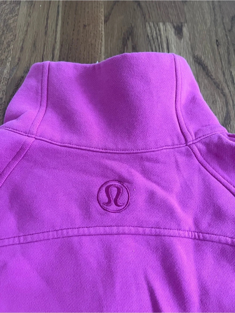 Lululemon 1/2 Zip Cropped Scuba Sweatshirt - Picture 12 of 14